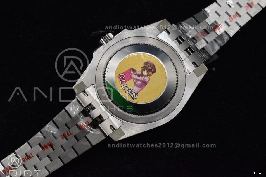 DD Jubilee FastDry Black Ceramic 1:1 Best GMT-Master Gray 878 GRNR Edition Clean Strap on 904L Steel 126710 II 0806